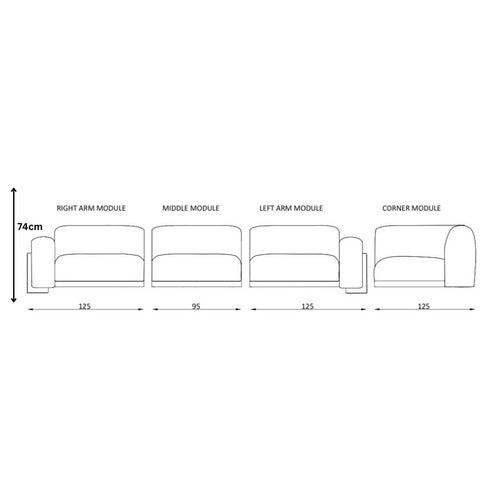 Vogue Sofa - Build Your Own